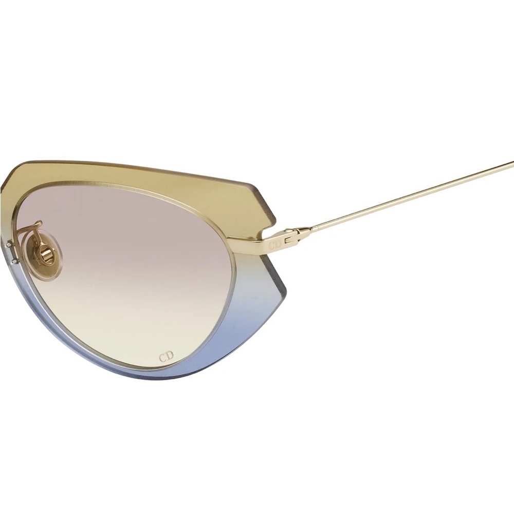 DIOR DiorAttitude 2 Brown Blue Sunglasses - Picture 5 of 5